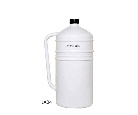 2-5893-01 液体窒素保存容器 LABシリーズ 4L 0.19L／日 LAB4