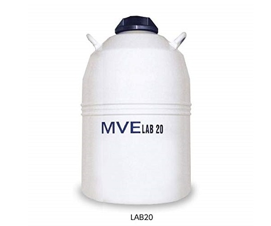 2-5893-04 液体窒素保存容器 LABシリーズ 20L 0.18L／日 LAB20