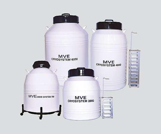 2-5896-02 チャート 液体窒素保存容器 CryoSystem2000 MVE-10650200