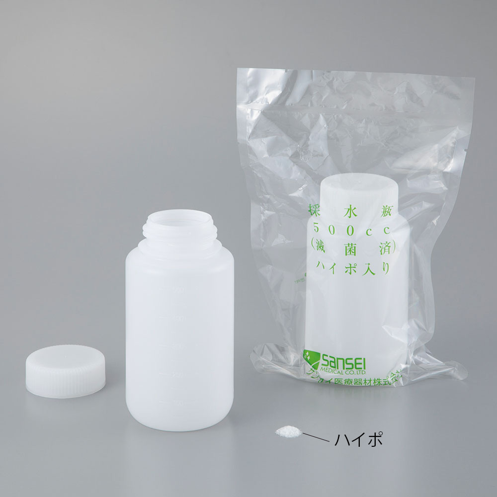 安い 通販 滅菌採水瓶ＴＧ５００３ 【あす楽】【アズワン】 自由研究・実験器具