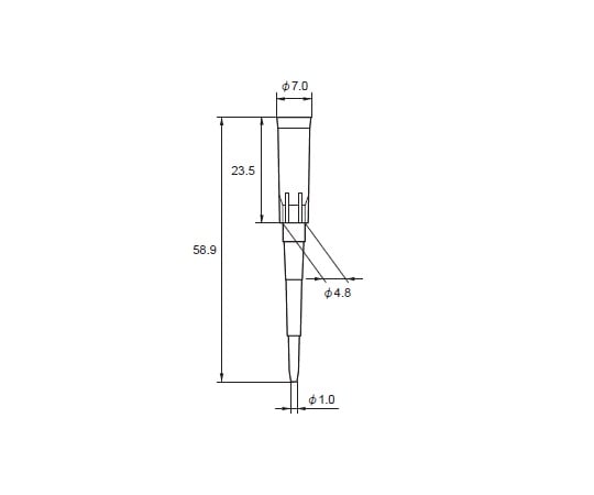 2-652-32 マイクロピペット用チップ 30～300μL 960本入 00-BMT2-KR