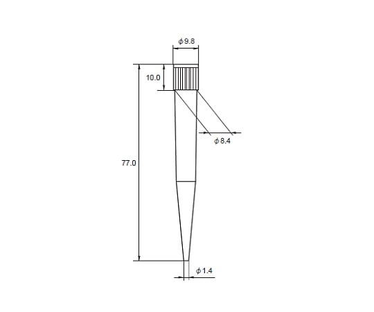 ［受注停止］Premium Tip（100～1000μL）　未滅菌　96本×10ラック 00-BMT2-LER