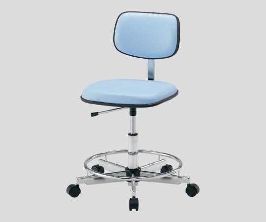 アズワン2-665-03カラフルスタンダードチェアブルーリング付き【1脚】(as1-2-665-03)