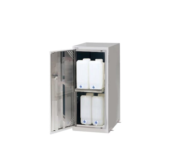 【送料定額】アズワン2-693-02サーバーラック（薬品保管庫・ヘンペイ２０L用）ステンレス製２列１段【1台】(as1-2-693-02)