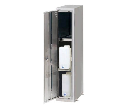 【送料定額】アズワン2-693-03サーバーラック(薬品保管庫・ヘンペイ20L用)ステンレス製1列2段【1台】(as1-2-693-03)