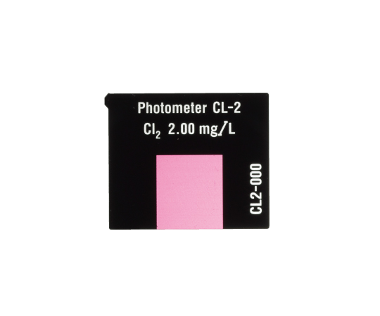 残留塩素測定器 PhotometerCL-2用チェックプレート