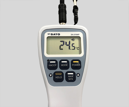2-7383-11-62 防水デジタル温度計 レンタル15日 SK-270WP