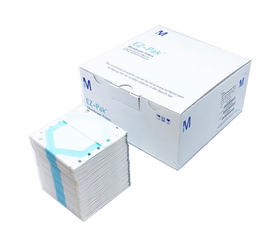 【滅菌】Merck2-7518-04メンブレン緑色黒格子（メンブレンディスペンサー（ＥＺ－Ｐａｋ（Ｒ）用）０．４５μｍ１５０枚×４組入【1箱(150枚×4組入)】(as1-2-7518-04)