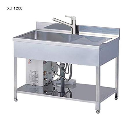 【特大】アズワン2-7597-02流し台（電気温水器付）ＸＪ１２００セット【1台】(as1-2-7597-02)