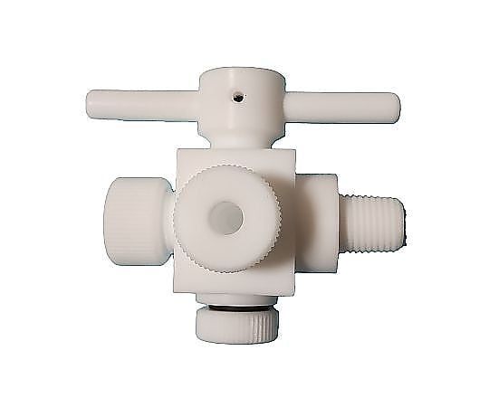 アズワン2-763-01アズフロン(R)YK接続ハーフオネジコックAF-YK63方【1個】(as1-2-763-01)