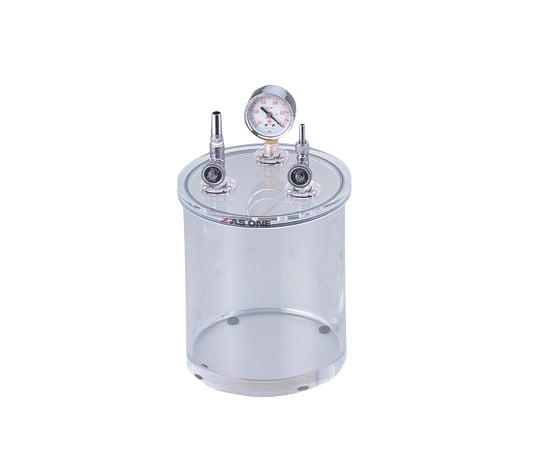 アズワン2-7875-01アクリル小型真空容器φ215×335mm【1個】(as1-2-7875-01)