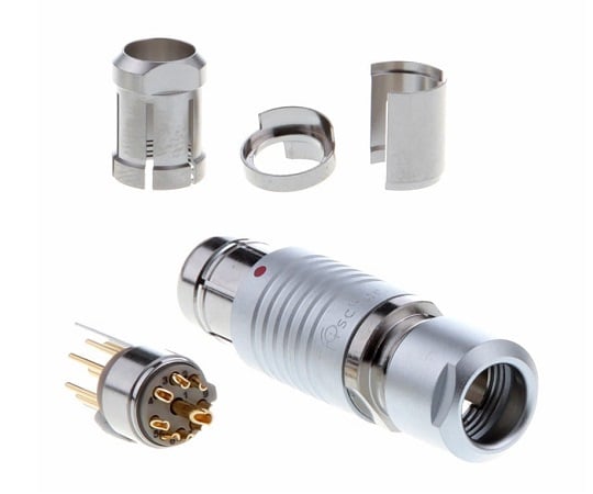 ライボルト2-788-12真空装置用電気フィードスルー真空側コネクタ【1個】(as1-2-788-12)