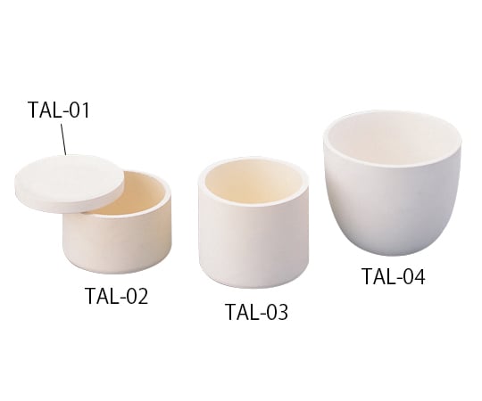 アズワン2-7905-03るつぼ(耐熱衝撃チタン酸アルミナ)本体φ60×50mm【1個】(as1-2-7905-03)