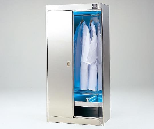 【送料定額】アズワン2-7978-02紫外線殺菌ロッカー(ステンレス仕様)Ｗ－０２ＦＮ着衣用【1台】(as1-2-7978-02)