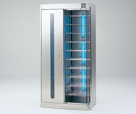 【送料定額】アズワン2-7978-04紫外線殺菌ロッカー(ステンレス仕様)W-02FNT棚板仕様【1台】(as1-2-7978-04)