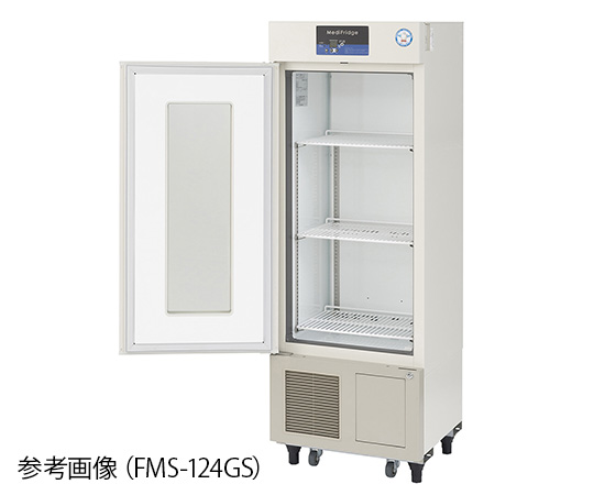 取扱を終了した商品です］スリム型薬用保冷庫 FMS-124GS(麻薬金庫小付) 2-8021-41 【AXEL】 アズワン