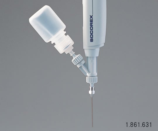 ソコレックス2-8047-12自給式マイクロピペット(アキュラ)リザーブタンクＰＴＦＥ製【1個】(as1-2-8047-12)