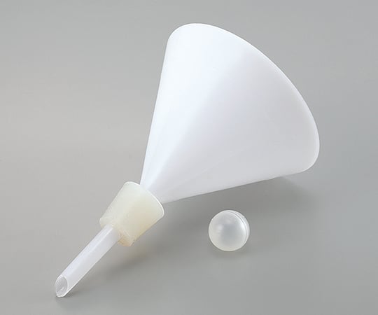 アズワン2-807-01廃液用ロート(フロート式蓋付き・一斗缶用)【1個】(as1-2-807-01)