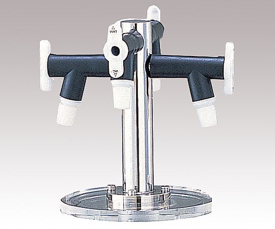 アズワン2-8102-11フラスコ・瓶用多岐管PMH-4AAS【1個】(as1-2-8102-11)