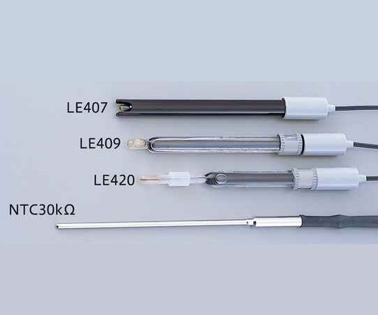 2-8140-11 ｐＨ樹脂製電極 LE407