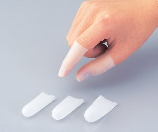 鈴木ラテックス2-8150-01指サック・エーデル(R)（エーデル）Ｍ１８カットタイプ1000枚入【1袋(1000個入)】(as1-2-8150-01)