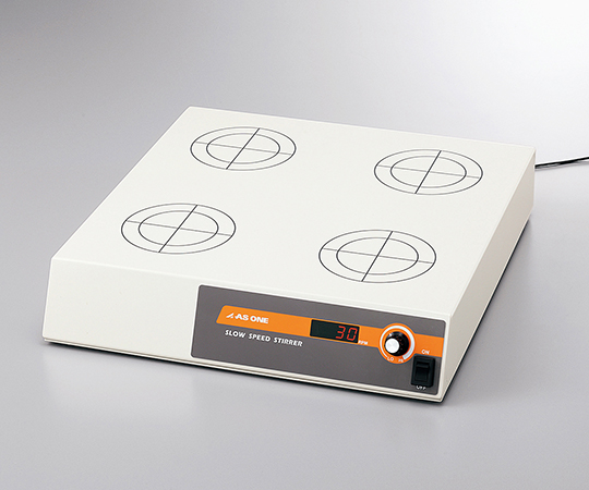 アズワン2-8155-12低速スターラーULS-4N4連デジタル表示【1箱】(as1-2-8155-12)