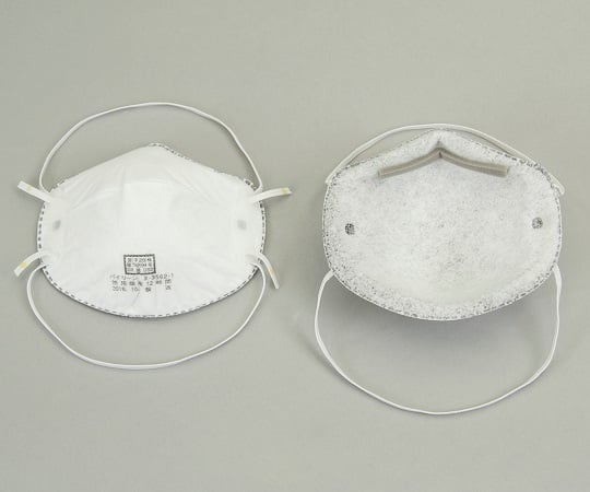 日本バイリーン2-8161-04防塵マスクX-3562活性炭入り【1箱(10枚入)】(as1-2-8161-04)