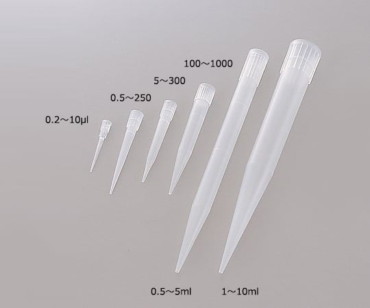 フィン2-8249-16フィンチップ（スタンダードチップ）100～1000μL１９２本／袋×５袋【1箱(192本×5袋入)】(as1-2-8249-16)