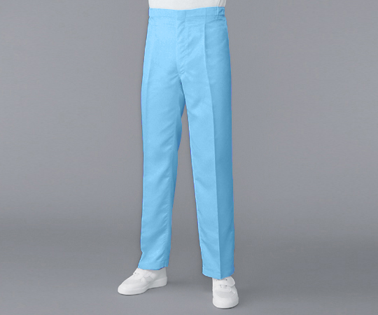 無塵衣AS304A（男性用パンツ） ブルー 5L