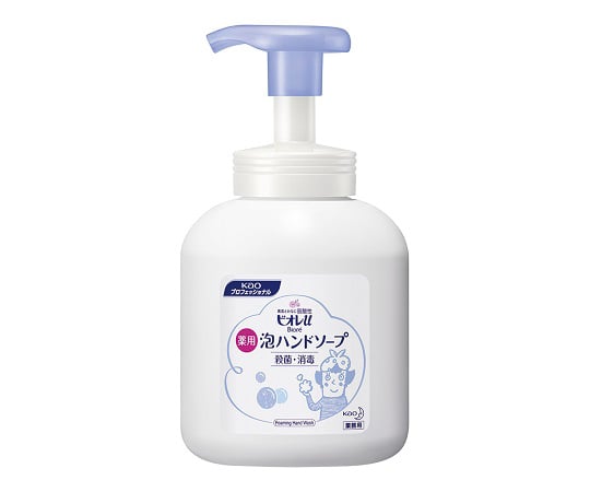 花王2-8536-11手指用殺菌洗浄剤(ビオレU泡ハンドソープ)用350mL空容器【1個】(as1-2-8536-11)