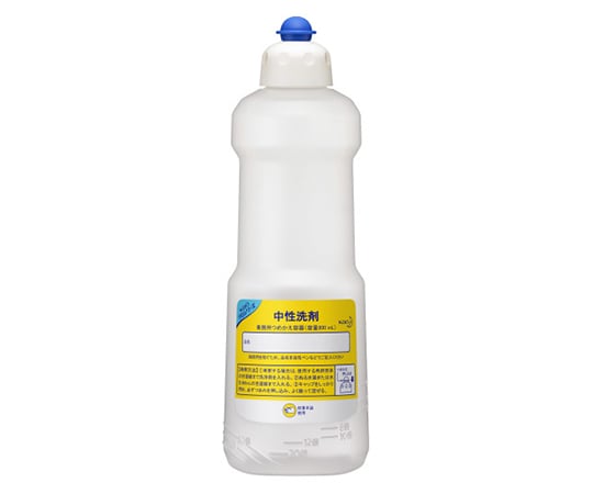 2-8538-11 【空容器】中性洗剤業務用つめかえ容器 スクイズタイプ 800mL 151999