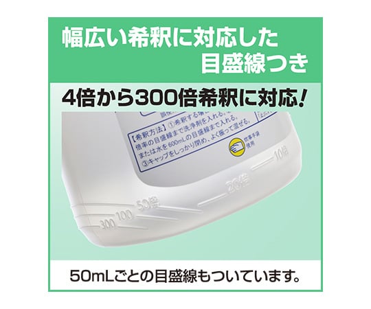 2-8538-11 【空容器】中性洗剤業務用つめかえ容器 スクイズタイプ 800mL 151999