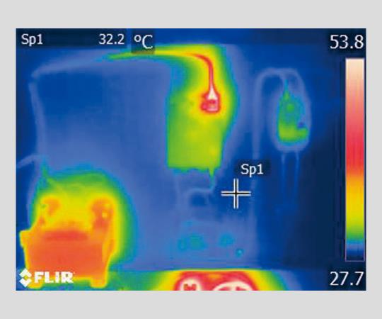 2-8605-01-70 赤外線サーモグラフィ 校正証明書付 レンタル5日 E4
