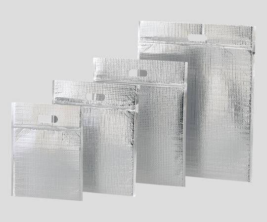 2-8691-04チャック付保冷・保温袋（ミナクールパック(R)）ジップ付平袋LL５０枚入【1箱(50枚入)】(as1-2-8691-04)