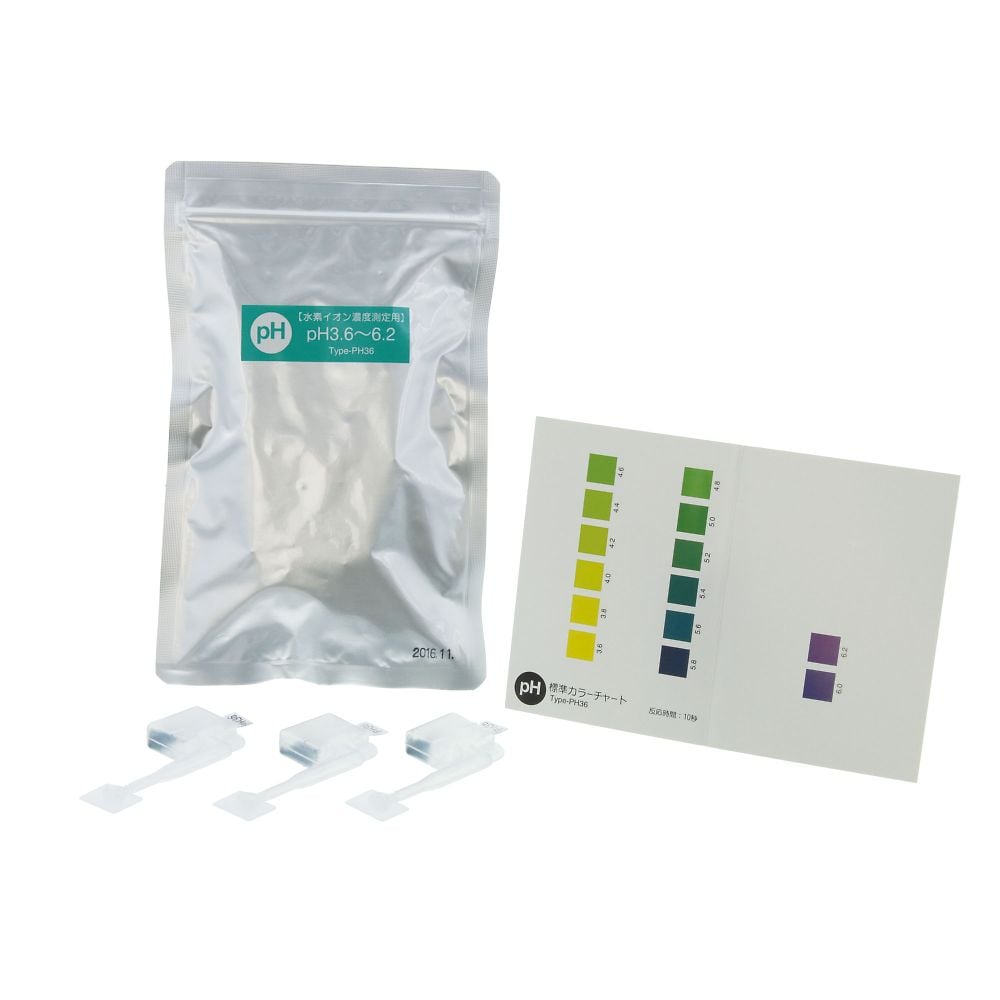 簡易水質検査キット（シンプルパック（R）） pH3.6～6.2 1箱（48個入） 080520-303