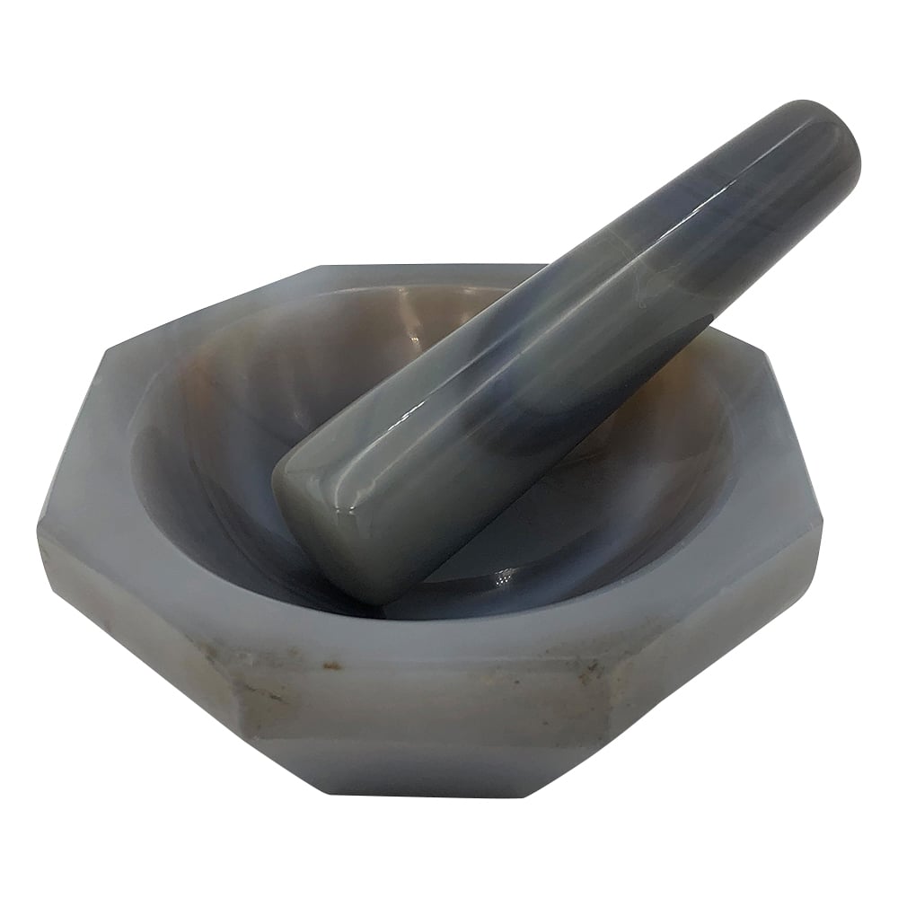 メノー乳鉢（浅型） φ75×φ90×20mm 乳棒付き