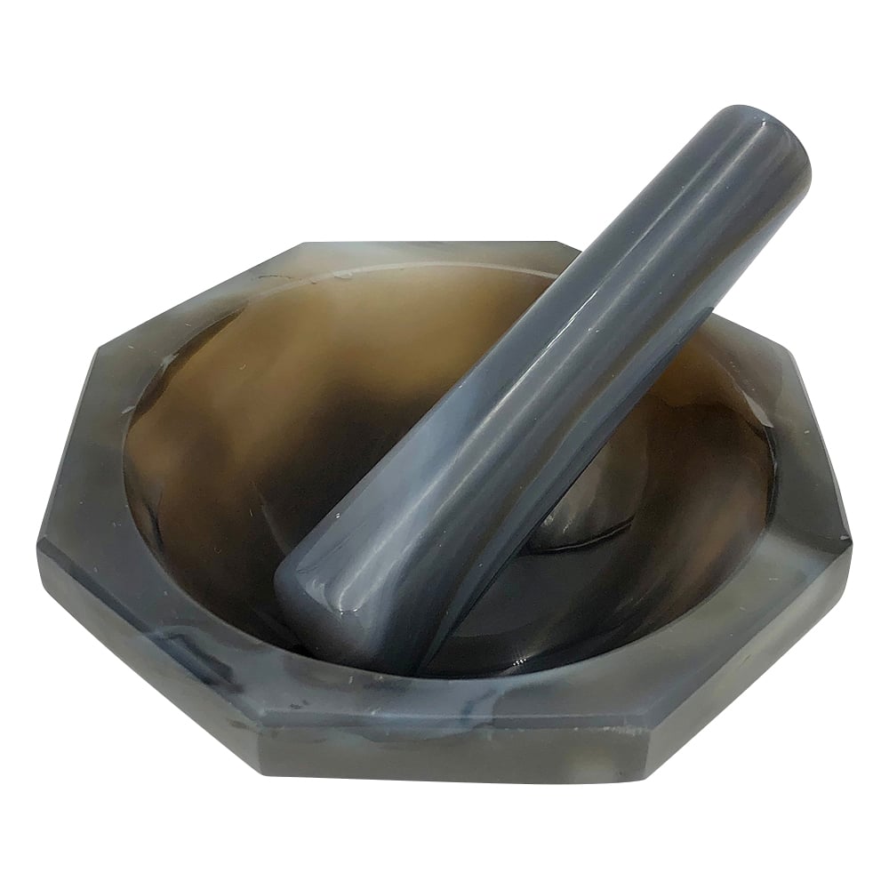 メノー乳鉢（深型） φ100×φ120×40mm 乳棒付き