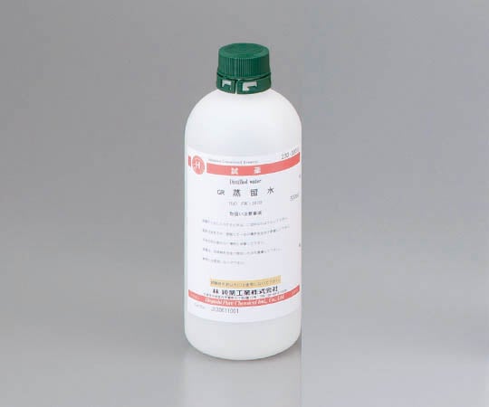 2-8994-01 蒸留水 GR 500mL CAS No:7732-18-5 23000015