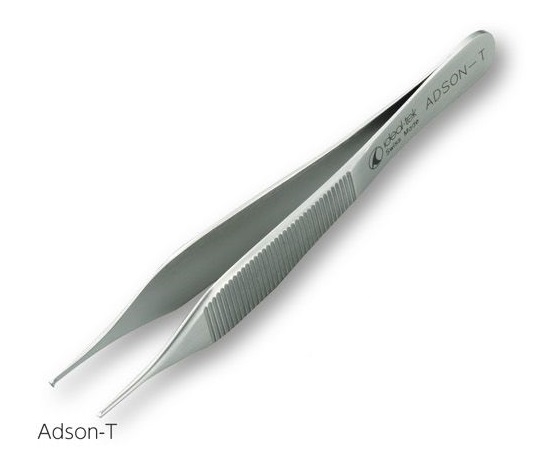 取扱を終了した商品です］解剖用精密ピンセット 有鈎 120mm