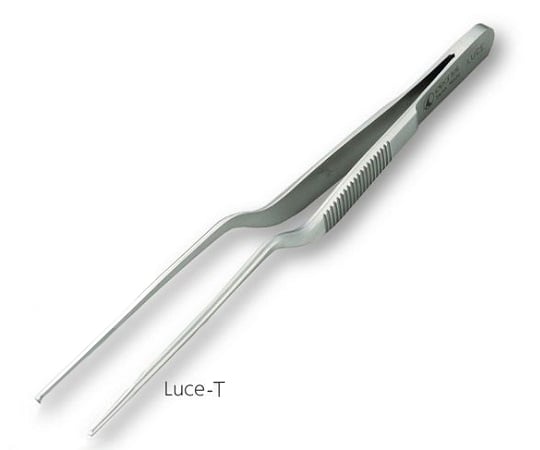 2-9043-04 解剖用精密ピンセット 歯付き 140mm Luce-T