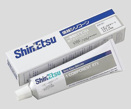 【危険物】信越シリコーン2-9073-02シーリング剤ＫＥ-４８９７-Ｔ【1個】(as1-2-9073-02)