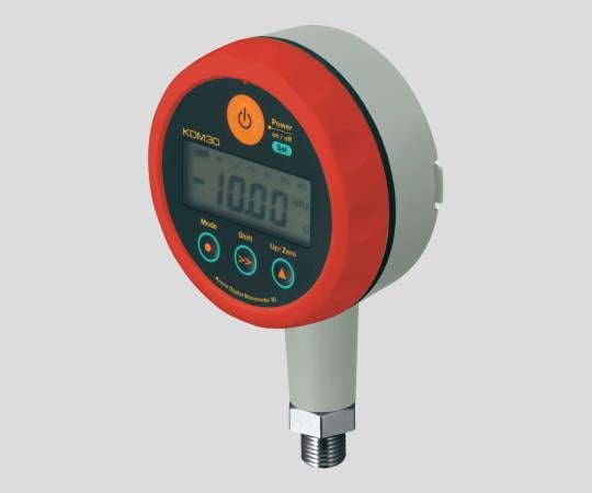【校正対応】2-9205-01圧力計ＫＤＭ３０-５００ｋＰａＧ-ＢＲＥ【1台】(as1-2-9205-01)