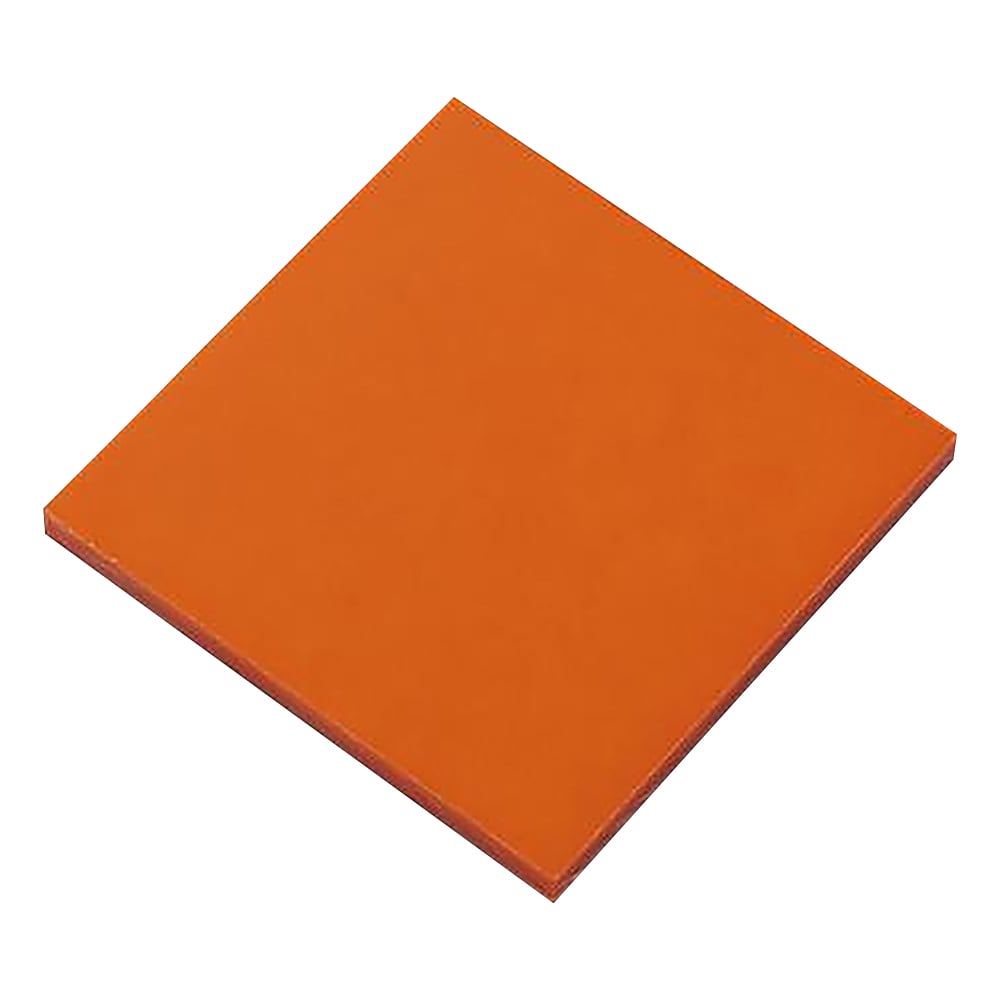 プラスチック 紙ベーク 切板（茶） 板厚 25mm　200mm×200mm - 1