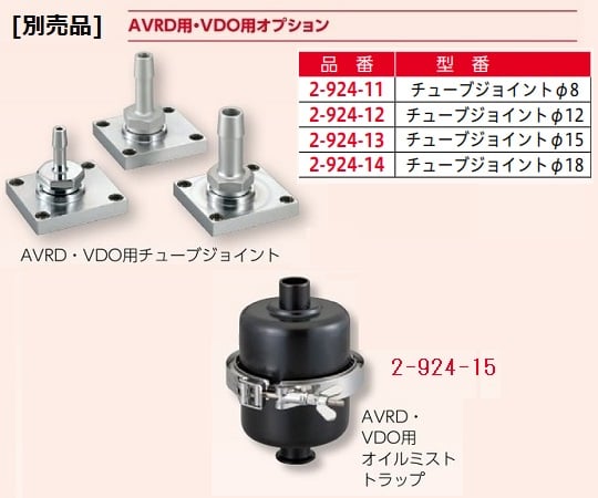 アズワン 油回転真空ポンプAVRD用オイルミストトラップ (2-924-15)-