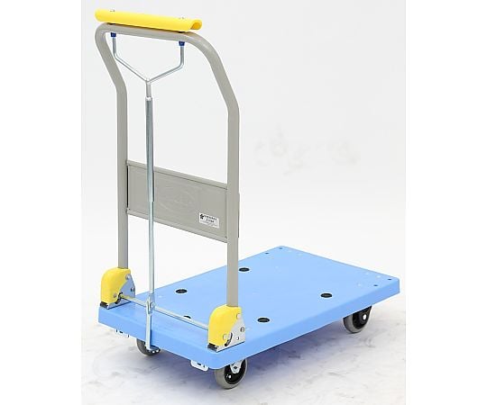 ハンドブレーキ付き台車　φ100mm