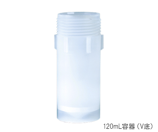 2-9424-03 PFA多目的耐圧ジャー 120mL 平底 120mL容器（平底） 【AXEL