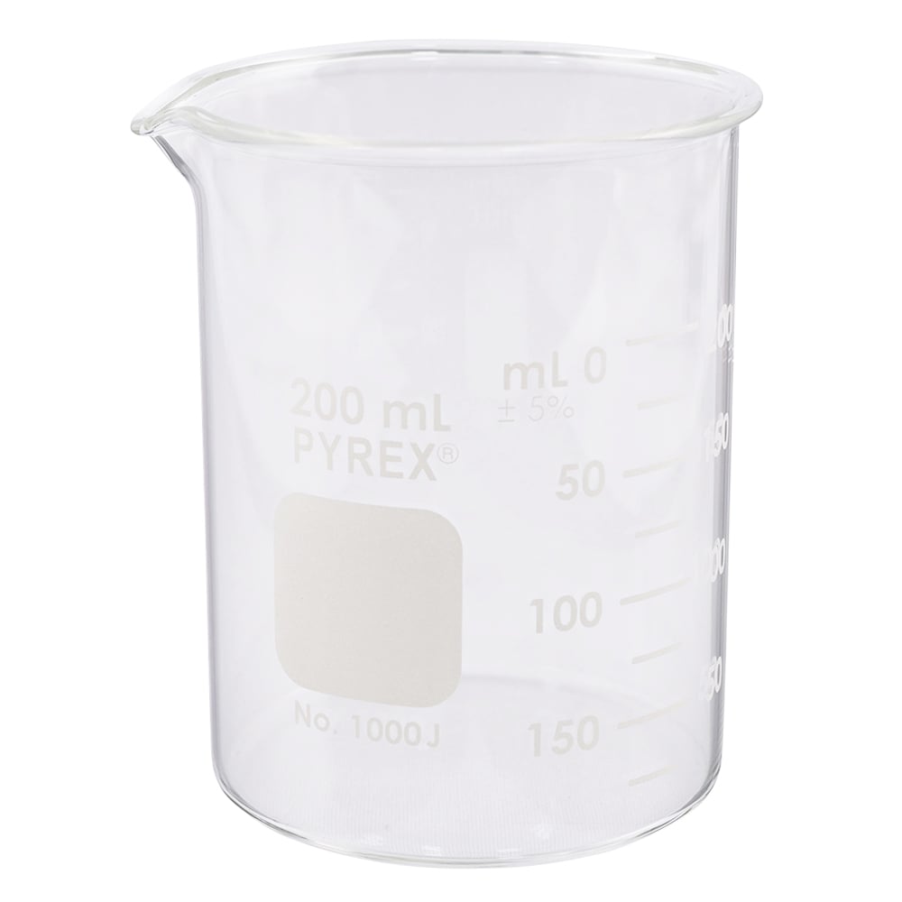 ビーカー PYREX（R） 200mL 1000J-200