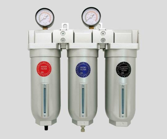 アズワン2-9494-01エアーフィルターＳＡ-２３５４Ａ５μｍ＋０．０１μｍ＋活性炭フィルター【1台】(as1-2-9494-01)