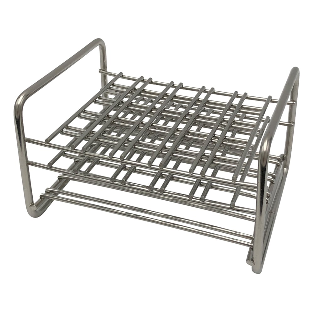 2-9502-01 Stainless Steel Test Tube Stand Array: 5 x 5 Size: 11mm 10 ...