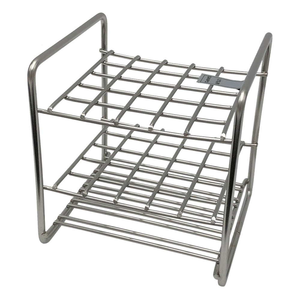 2-9502-09 Stainless Steel Test Tube Stand Array: 5 x 5 Size: 15mm 13 ...